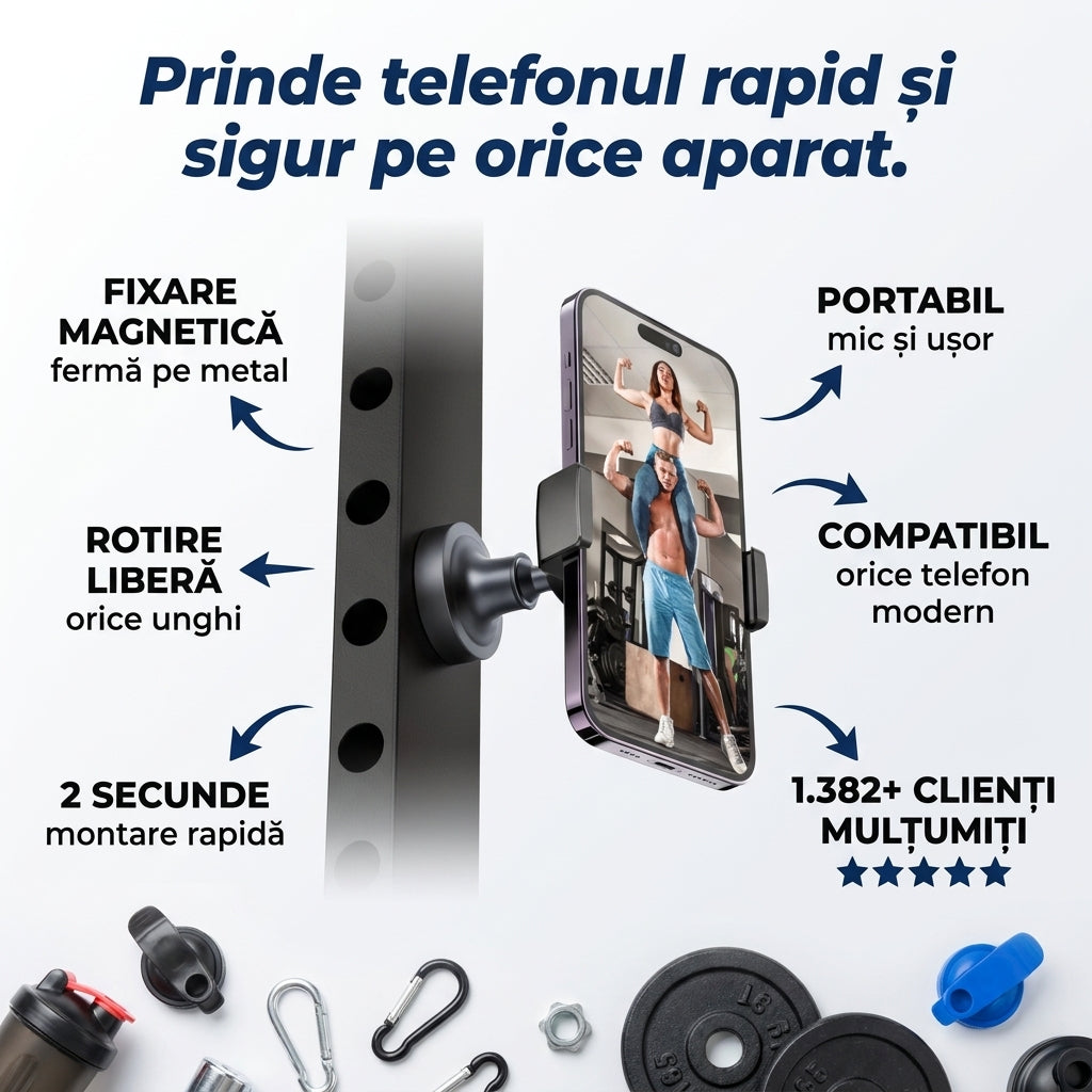 Suport Magnetic Rotativ Telefon