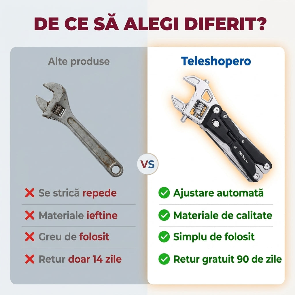 Cheie Ajustabilă Cu Clichet