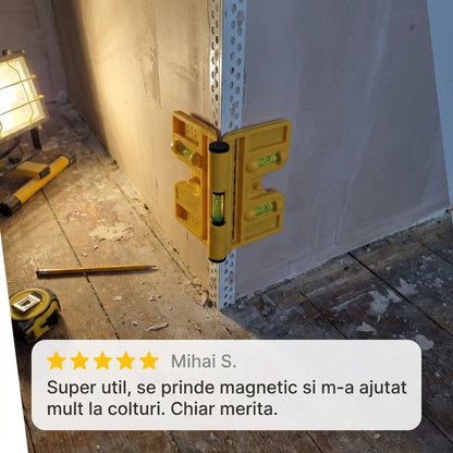 Nivel Magnetic Pliabil Colțar