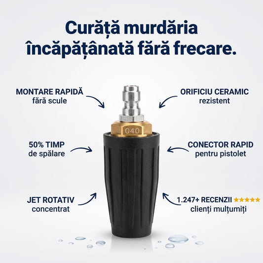 Duză Turbo Ceramică Rotativă