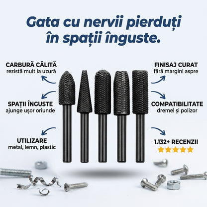 Set Freze Rotative Carbură