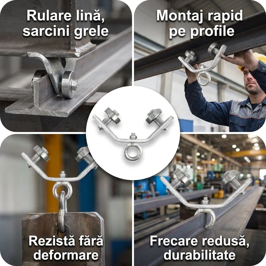 Roată Rulantă Macara