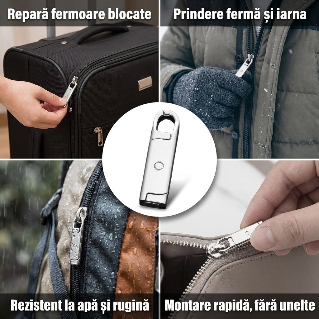 Mânere Metalice Fermoar Bagaje