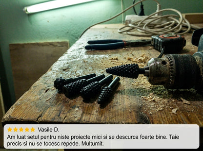 Set Burghie Sculptură Lemn