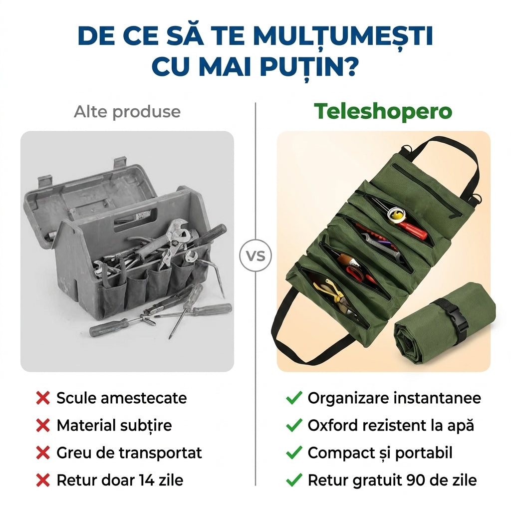 Rulou Organizator Unelte