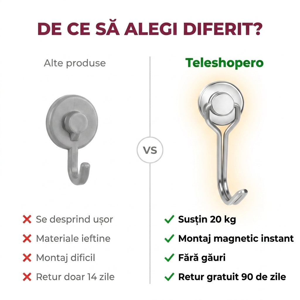 Cârlige Magnetice Extra-Puternice