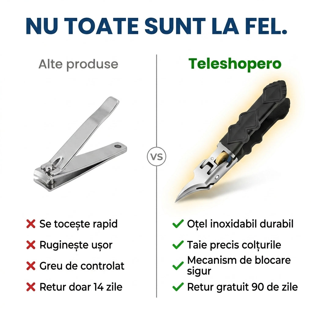 Clește Unghii Vârf Ascuțit