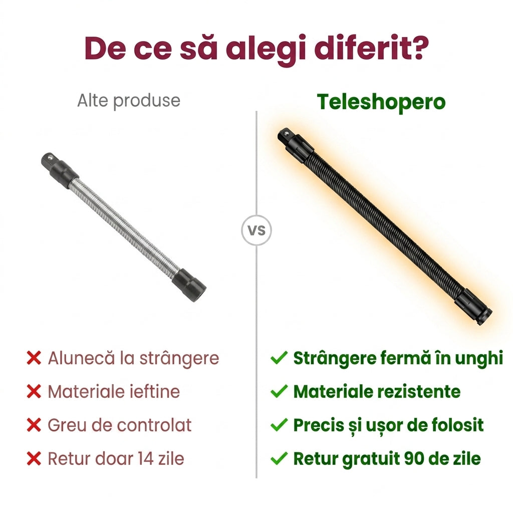 Extensie Flexibilă 1/2 Șuruburi