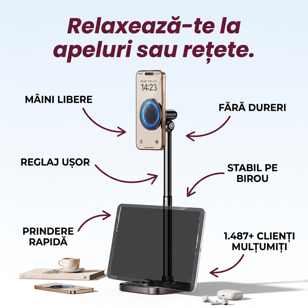 Suport Magnetic Reglabil Telefon