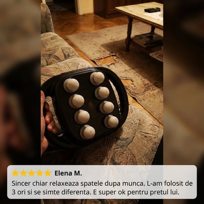 APARAT DE VIBROMASAJ CU 8 BILE