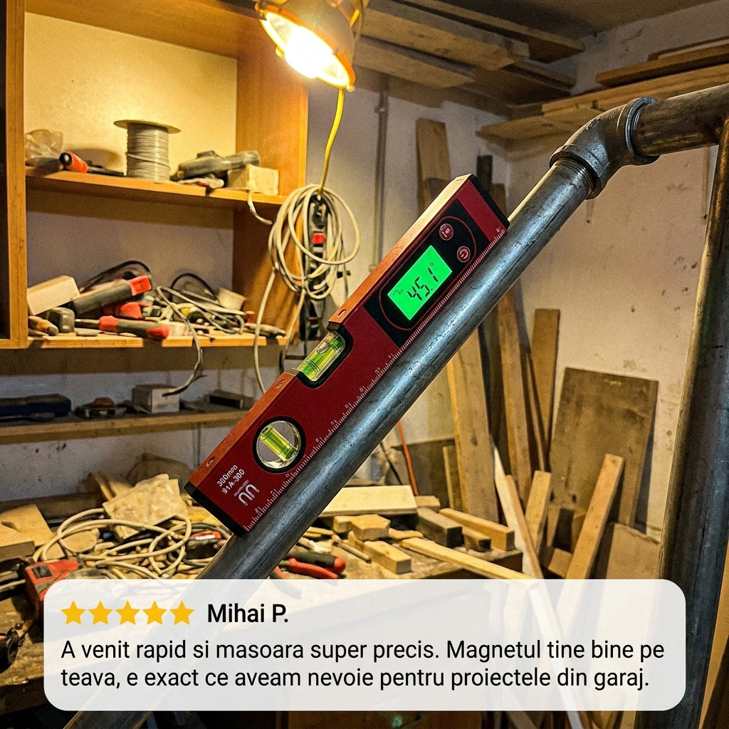 Nivelă Digitală Magnetică Aluminiu
