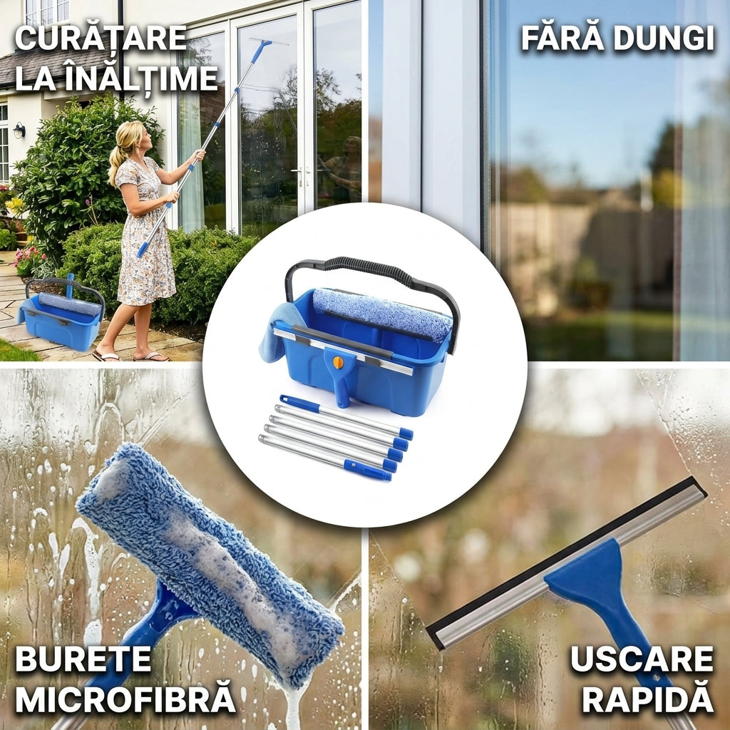 Kit Curățare Geamuri