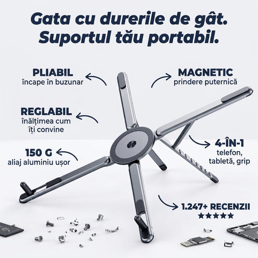 Suport Magnetic Pliabil Telefon