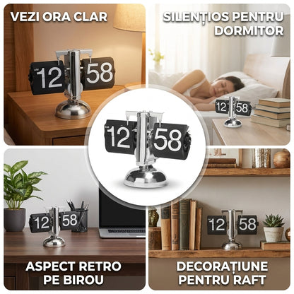Ceas Flip Retro Birou