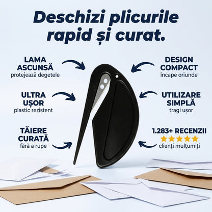 Mini Cutter Scrisori Plastic