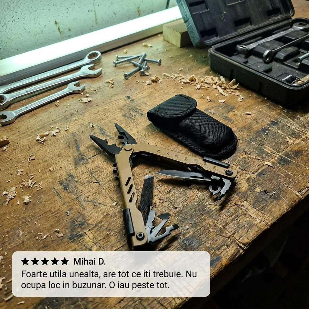 Unealtă Multifuncțională de Camping
