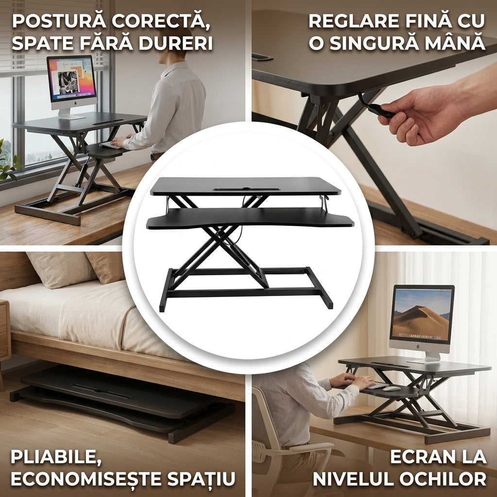 Riser Birou Laptop Reglabil