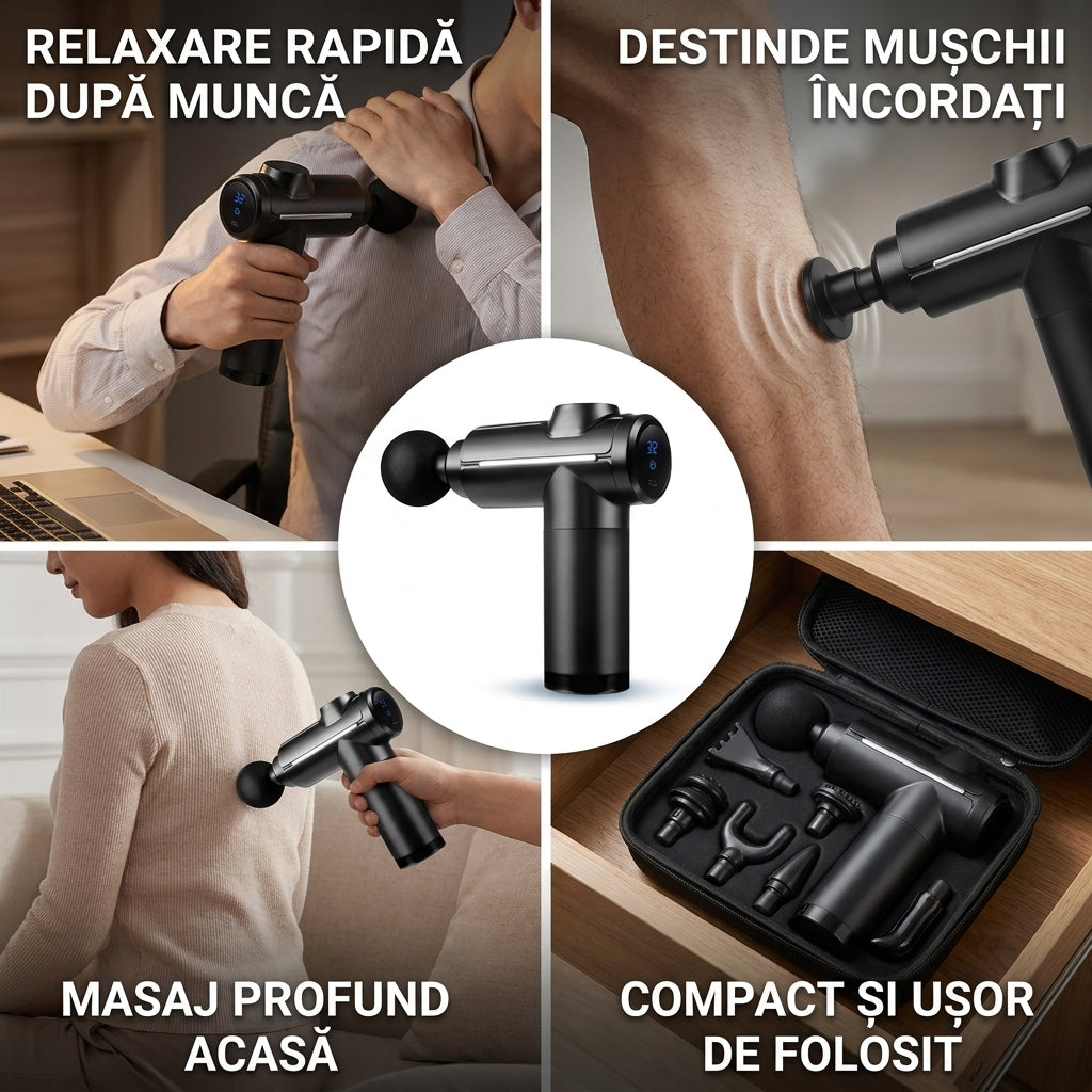 Pistol de Masaj Muscular