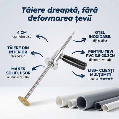 Cutter Interior Țevi PVC