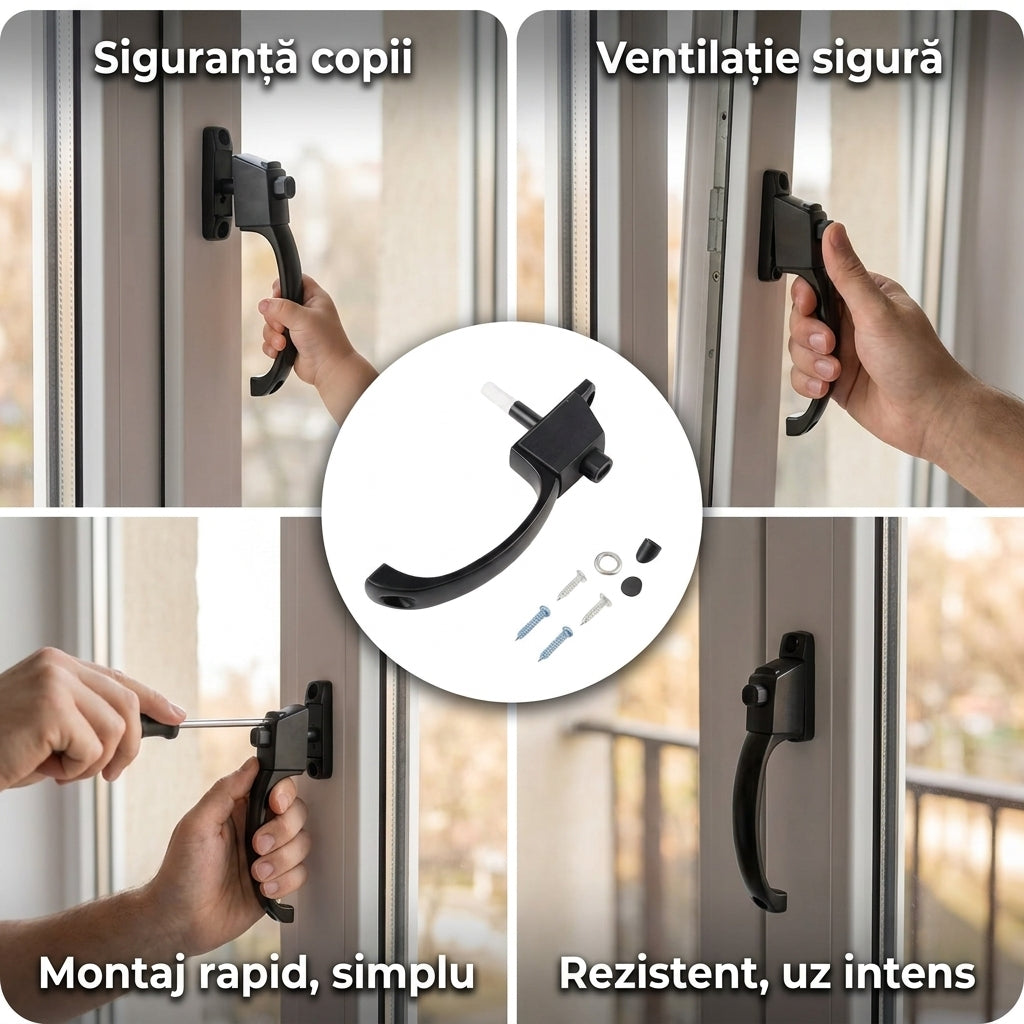 Mâner Glisant pentru Ferestre