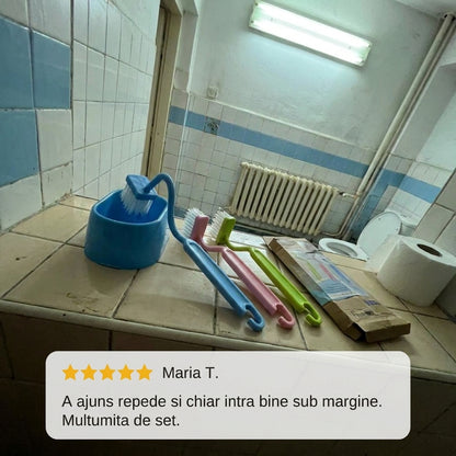 Set 3 Perii Curățare Toaletă
