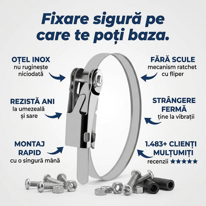 Clemă Ratchet Oțel Inox