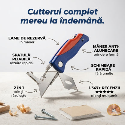 Cutter Pliabil cu Depozitare