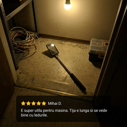 Oglindă Telescopică Inspecție LED