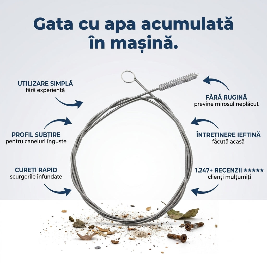Perie Curățare Scurgere Auto
