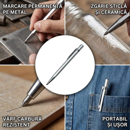 Set 15 Stilouri de marcat pentru metal