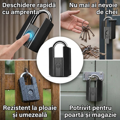 Lacăt Inteligent cu Amprentă