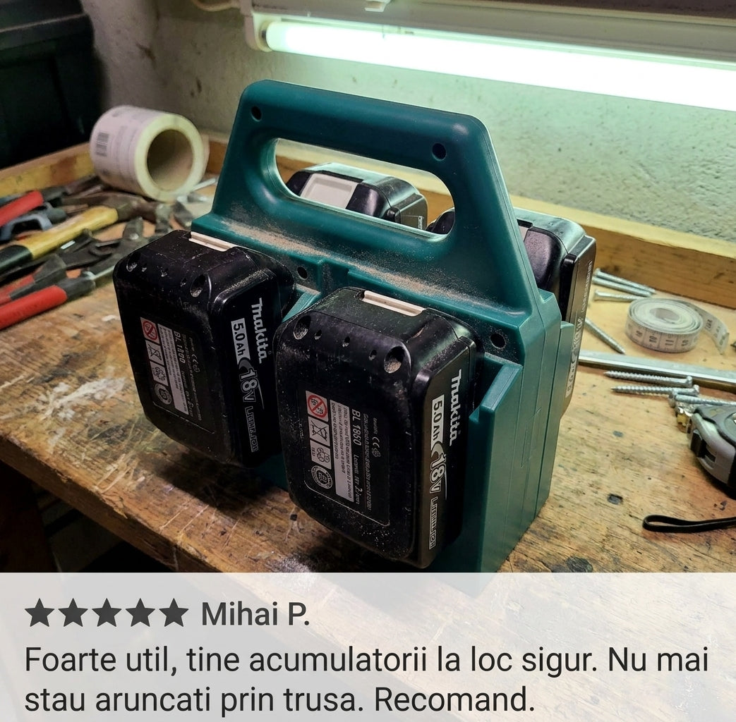 Suport Portabil pentru Acumulatori