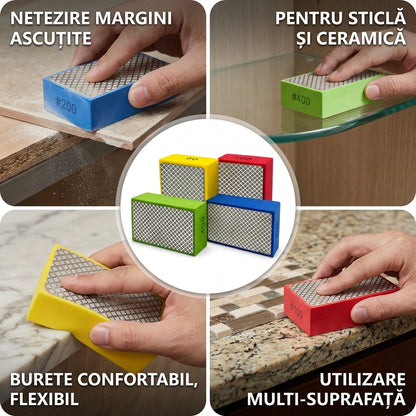Paduri Diamantate Șlefuire Manuală
