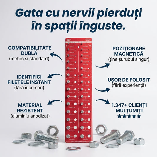 Detector Magnetic Filete Șuruburi