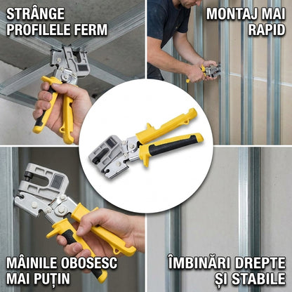 Clește Presare Profile Metalice