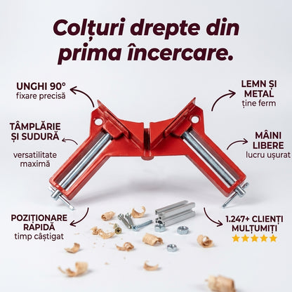 Clemă Unghi Drept Ramă