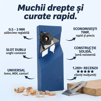 Rindea Lamă Dublă Chamfer