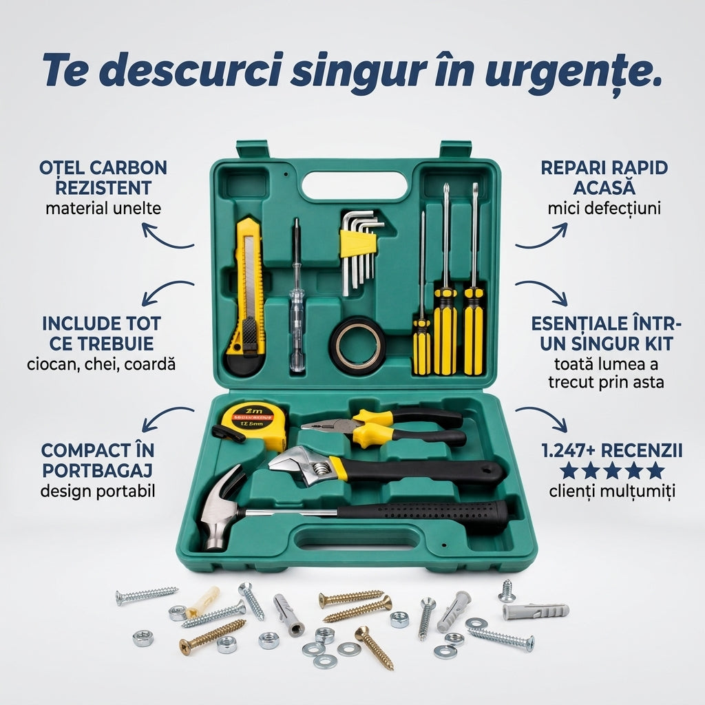 Set Scule Multifuncțional Portabil