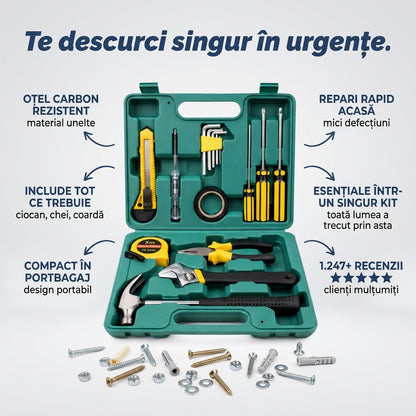 Set Scule Multifuncțional Portabil