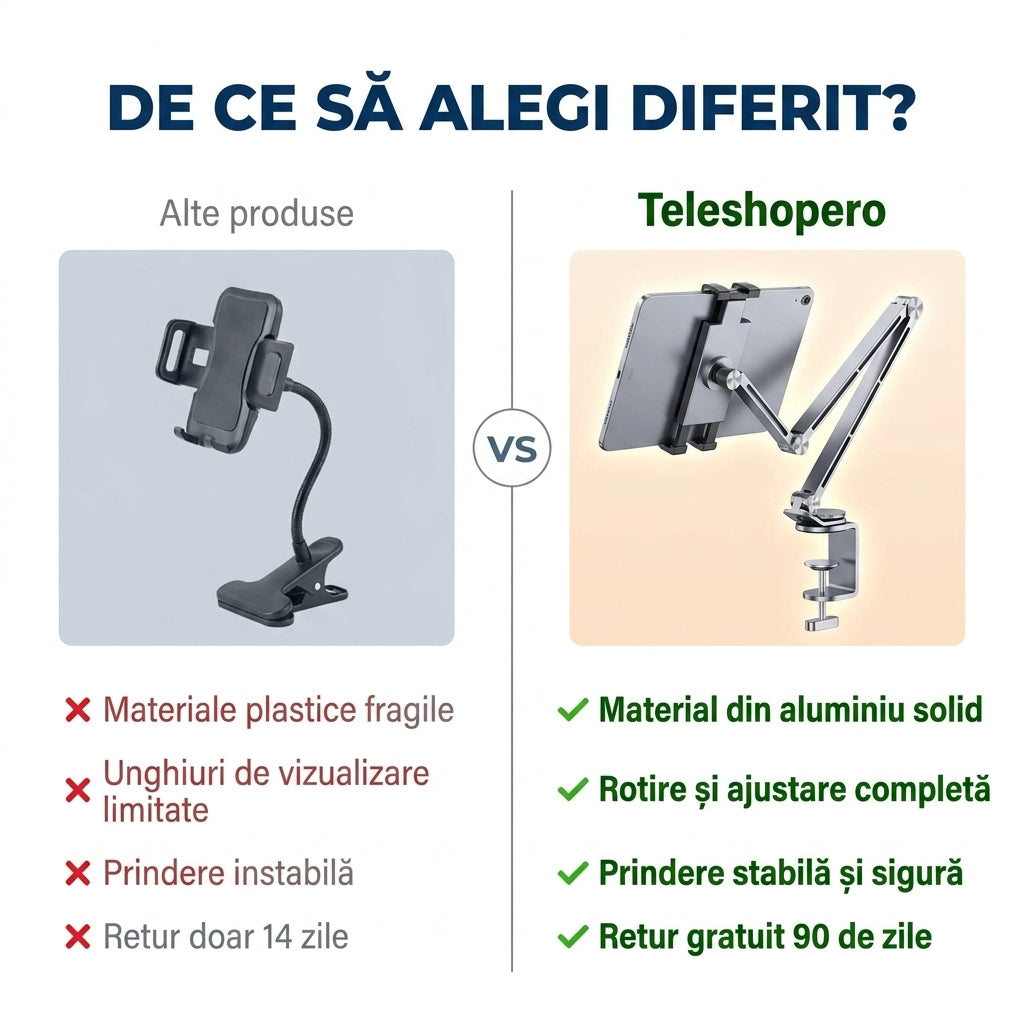 Suport Reglabil Tablete Metal