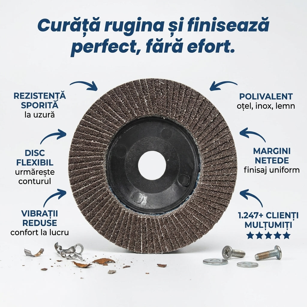 Discuri Flap pentru Șlefuit