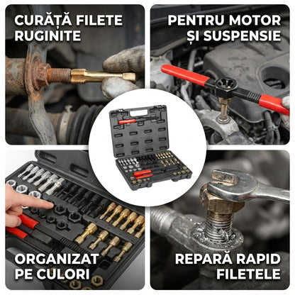 Set Reparare Filete Auto 49 Piese