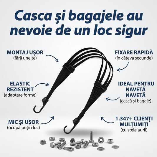 Plasă Elastică Cască Motocicletă