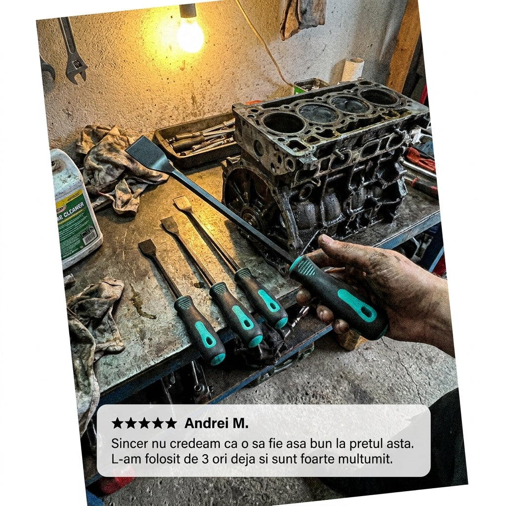 Șpaclu Curățare Motor