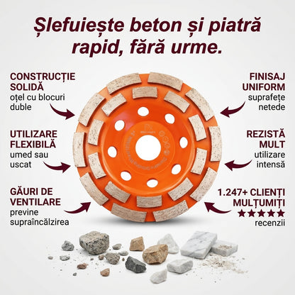 Disc abraziv piatră beton