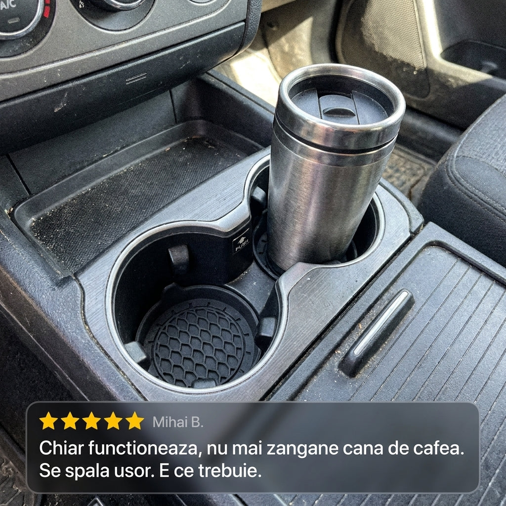 Set 2 Inserții Silicon Suport Pahare