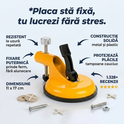 Nivelator cu Ventuză Puternică pentru Plăci Pardoseală