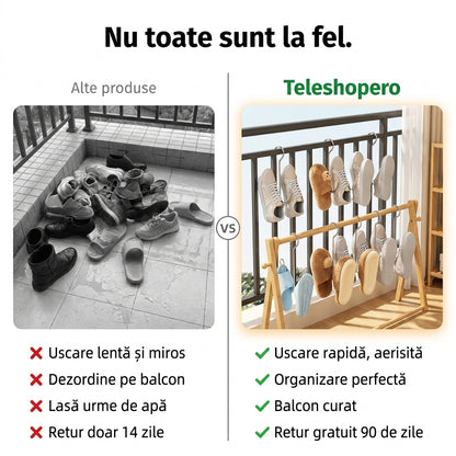 Suport Uscat Încălțăminte Balcon