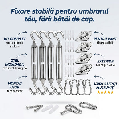 Kit Hardware Prelată Umbrire