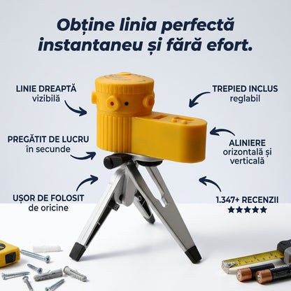 Nivelă Laser cu Trepied